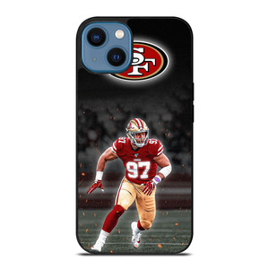 NICK BOSA SAN FRANCISCO 49ERS iPhone 14 Case Cover NICK BOSA SAN FRANCISCO 49ERS iPhone 14 Case Cover