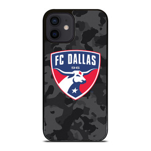FC DALLAS MLS BLACK CAMO iPhone 12 Mini Case Cover
