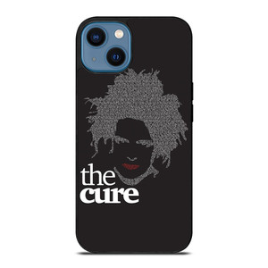 ROBERT SMITH THE CURE TYPOGRAPHY iPhone 14 Case Cover ROBERT SMITH THE CURE TYPOGRAPHY iPhone 14 Case Cover