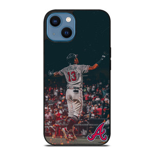 RONALD ACUNA ATLANTA BRAVES MLB iPhone 14 Case Cover RONALD ACUNA ATLANTA BRAVES MLB iPhone 14 Case Cover