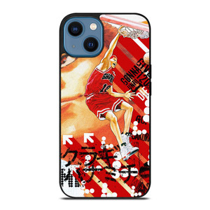 SAKURAGI HANAMICHI SLAM DUNK ANIME 2 iPhone 14 Case Cover SAKURAGI HANAMICHI SLAM DUNK ANIME 2 iPhone 14 Case Cover