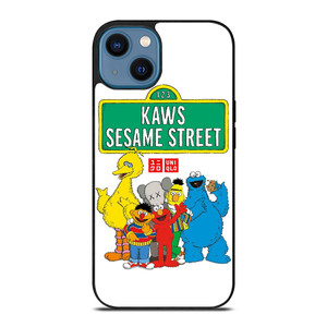 SESAME STREET MUPPETS X KAWS UNIQLO iPhone 14 Case Cover SESAME STREET MUPPETS X KAWS UNIQLO iPhone 14 Case Cover