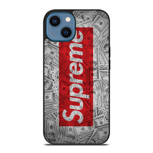 SUPREME DOLLAR iPhone 14 Case Cover