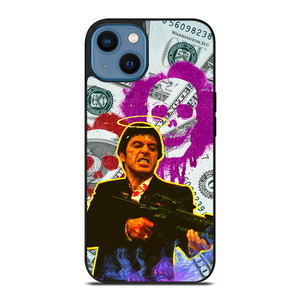 TONY MONTANA AL PACINO SCARFACE iPhone 14 Case Cover TONY MONTANA AL PACINO SCARFACE iPhone 14 Case Cover