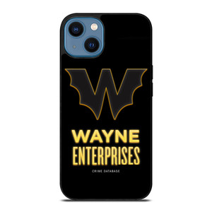 WAYNE ENTERPRISES BATMAN LOGO iPhone 14 Case Cover WAYNE ENTERPRISES BATMAN LOGO iPhone 14 Case Cover