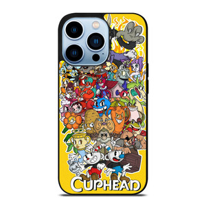 CUPHEAD SHOW ALL CAST iPhone 13 Pro Max Case Cover