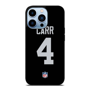 DEREK CARR LAS VEGAS RAIDERS NFL iPhone 13 Pro Max Case Cover DEREK CARR LAS VEGAS RAIDERS NFL iPhone 13 Pro Max Case Cover