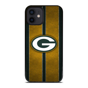 GREEN BAY PACKERS NFL METAL STRIPE iPhone 12 Mini Case Cover