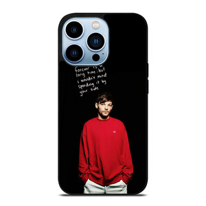LOUIS TOMLINSON QUOTES iPhone 13 Pro Max Case Cover LOUIS TOMLINSON QUOTES iPhone 13 Pro Max Case Cover