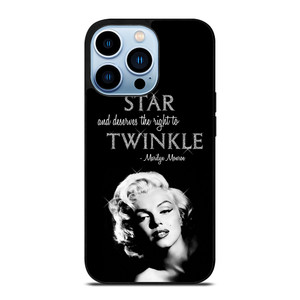 MARILYN MONROE BLACK QUOTES iPhone 13 Pro Max Case Cover MARILYN MONROE BLACK QUOTES iPhone 13 Pro Max Case Cover