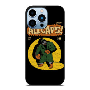 MF DOOM MADLIB ALL CAPS iPhone 13 Pro Max Case Cover