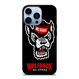 NC NORTH CAROLINA WOLFPACK FOOTBALL LOGO iPhone 13 Pro Max Case Cover