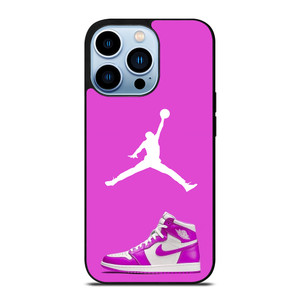 NIKE AIR JORDAN PURPLE iPhone 13 Pro Max Case Cover