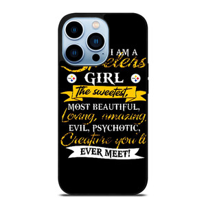 PITTSBURGH STEELERS GIRL FANS iPhone 13 Pro Max Case Cover