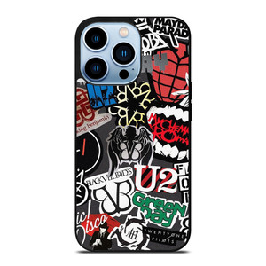 PUNK ROCK BAND COLLAGE iPhone 13 Pro Max Case Cover PUNK ROCK BAND COLLAGE iPhone 13 Pro Max Case Cover