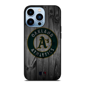 OAKLAND ATHLETICS BASEBALL MLB WOOD LOGO iPhone 13 Pro Max Case Cover
