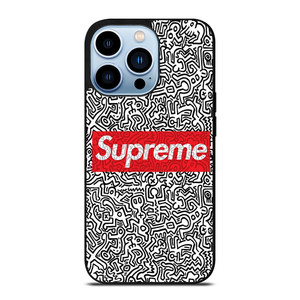 SUPREME KEITH HARING iPhone 13 Pro Max Case Cover SUPREME KEITH HARING iPhone 13 Pro Max Case Cover