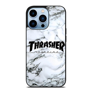 THRASHER SKATEBOARD MARBLE iPhone 13 Pro Max Case Cover
