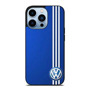 VOLKSWAGEN BLUE STRIPE LOGO iPhone 13 Pro Max Case Cover VOLKSWAGEN BLUE STRIPE LOGO iPhone 13 Pro Max Case Cover