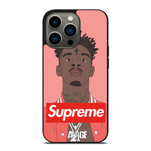 21 SAVAGE PINK SUPREME iPhone 13 Pro Case Cover