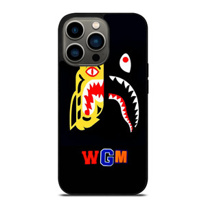 BAPE SHARK TIGER iPhone 13 Pro Case Cover