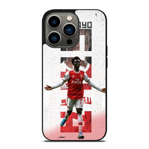 BUKAYO SAKA ARSENAL FC iPhone 13 Pro Case Cover BUKAYO SAKA ARSENAL FC iPhone 13 Pro Case Cover