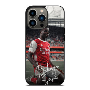 BUKAYO SAKA ARSENAL FOOTBALL CLUB iPhone 13 Pro Case Cover
