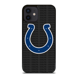 INDIANAPOLIS COLTS FOOTBALL TEXT iPhone 12 Mini Case Cover