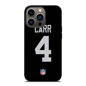DEREK CARR LAS VEGAS RAIDERS NFL iPhone 13 Pro Case Cover DEREK CARR LAS VEGAS RAIDERS NFL iPhone 13 Pro Case Cover
