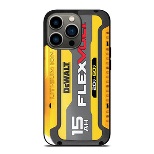 DEWALT FLEX VOLT 15 AH iPhone 13 Pro Case Cover DEWALT FLEX VOLT 15 AH iPhone 13 Pro Case Cover