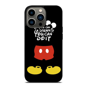 DISNEY MICKEY MOUSE QUOTES iPhone 13 Pro Case Cover DISNEY MICKEY MOUSE QUOTES iPhone 13 Pro Case Cover
