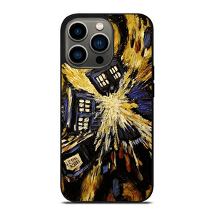 DOCTOR WHO EXPLODING TARDIS iPhone 13 Pro Case Cover