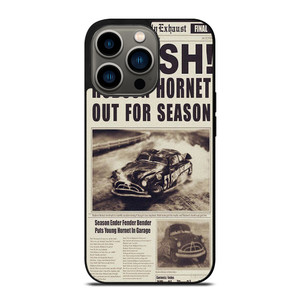 DOG HUDSON HORNET CARS MAGAZINE iPhone 13 Pro Case Cover
