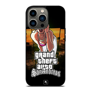 GTA GRAND THEFT AUTO SAN ANDREAS iPhone 13 Pro Case Cover