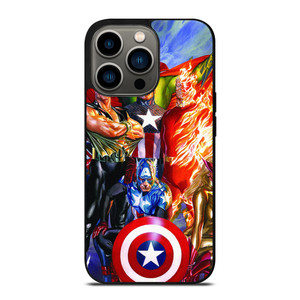 JUSTICE LEAGUE ALEX ROSS iPhone 13 Pro Case Cover