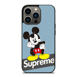 MICKEY MOUSE SUPREME BLUE iPhone 13 Pro Case Cover