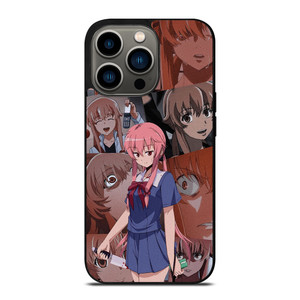 MIRAI NIKKI ANIME COLLAGE iPhone 13 Pro Case Cover MIRAI NIKKI ANIME COLLAGE iPhone 13 Pro Case Cover
