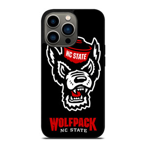 NC NORTH CAROLINA WOLFPACK FOOTBALL LOGO iPhone 13 Pro Case Cover