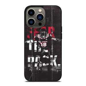 NORTH CAROLINA WOLFPACK FOOTBALL iPhone 13 Pro Case Cover