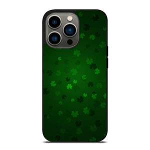 SAINT PATRICKS SHAMROCK LEAF iPhone 13 Pro Case Cover