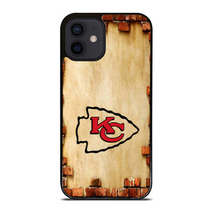 KANSAS CITY CHIEFS NFL FOOTBALL BRICKED iPhone 12 Mini Case Cover