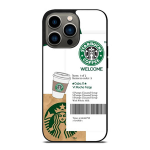 STARBUCKS COFFEE BILLS iPhone 13 Pro Case Cover