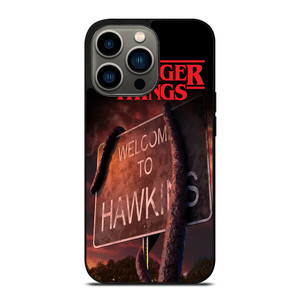 STRANGER THINGS WELCOME TO HAWKINS iPhone 13 Pro Case Cover