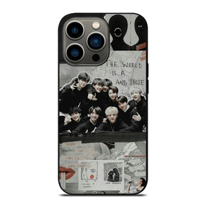 STRAY KIDS BOY BAND COLLAGE iPhone 13 Pro Case Cover
