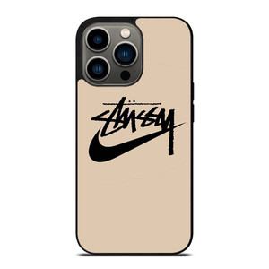 STUSSY NIKE BROWN iPhone 13 Pro Case Cover