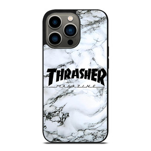 THRASHER SKATEBOARD MARBLE iPhone 13 Pro Case Cover
