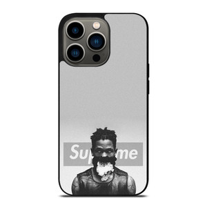 TRAVIS SCOTT SUPREME BLACK WHITE iPhone 13 Pro Case Cover