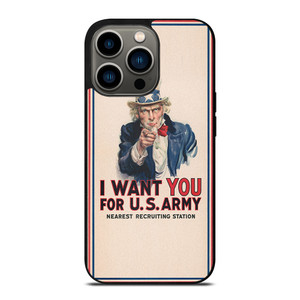 UNCLE SAM UNITED STATES ARMY iPhone 13 Pro Case Cover