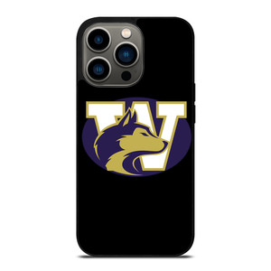 WASHINGTON HUSKIES FOOTBALL SYMBOL iPhone 13 Pro Case Cover WASHINGTON HUSKIES FOOTBALL SYMBOL iPhone 13 Pro Case Cover