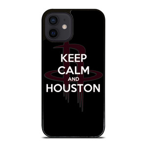 KEEP CALM AND GO HOUSTON ROCKETS iPhone 12 Mini Case Cover